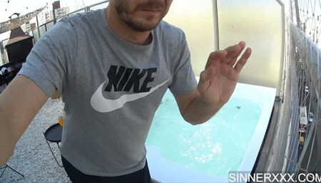 ROMANTIC SEX IN ROOFTOP JACUZZI - FULL BEHIND THE SCENES INCLUDED