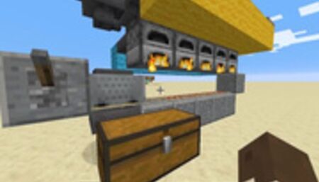 Minecraft Redstone tutorial Ep7 Super Smelter!!