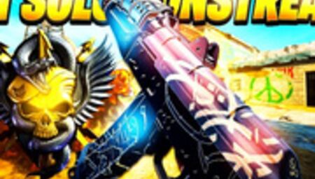 SOLO 121 GUNSTREAK in HARDCORE DOMINATION! (Black Ops Cold War High Gunstreak)