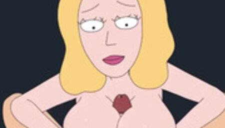 Rick and Morty - A Way Back Home - Sex Scene Only - Part 58 Beth Boobjob By LoveSkySanX