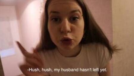 my cuckold husband didn't even notice the lover.