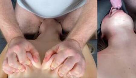 Facefuck and CUM in Throat! Throatpie - Kayla Shaw