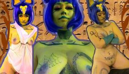 Sp00kykiwi recreates Ankha Zone video