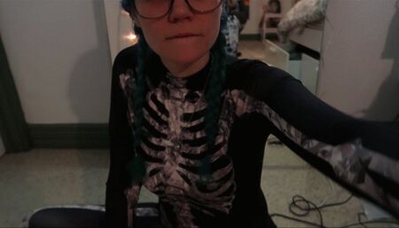 Four Frustrated Skeleton Orgasms