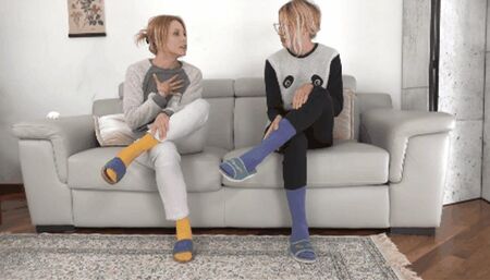 Passione per i calzettoni - Love for knee socks