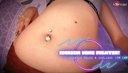 Amazon Vore Fighter! Ft Mikayla Miles & Sablique Von Lux - HD MP4 1080p Format