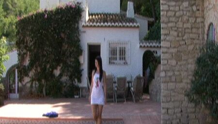 Barefoot in the garden