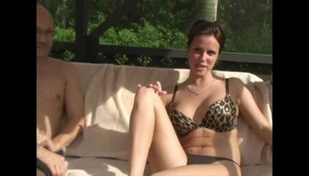 part 1,  An outdoor footjob is always fun