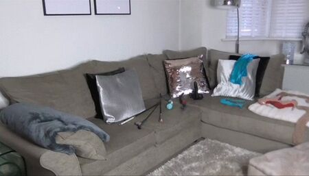 30 MINUTE LONG HARD Submissive Girl on Girl Butt Plug and Strap On Domination