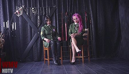 Officers Changinig Shoes And Boots (HDTVWMV) – Lady Kat and Lady Olga