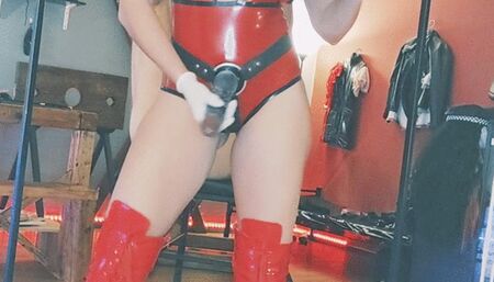 Chained slave and easy access I'll drill you so hard