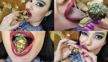 Giantess seduces you and eats you