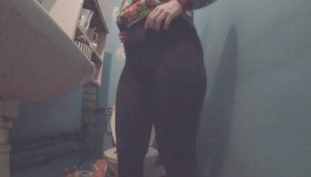 Stomache, pee, silent shot