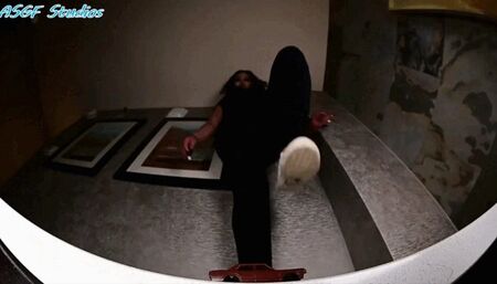 Small girls playful indian sneakers STOMP and TRAMPLE tinys! Part 2 POV - MOV