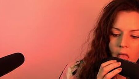 ASMR sucking microphones