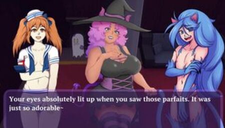 [Gameplay] Sex Or Treat [Halloween Hentai game PornPlay ] Ep.4 bisexual orgy party...