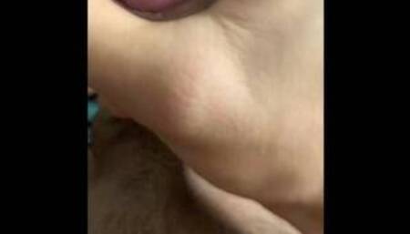 Jeaking off after shaving