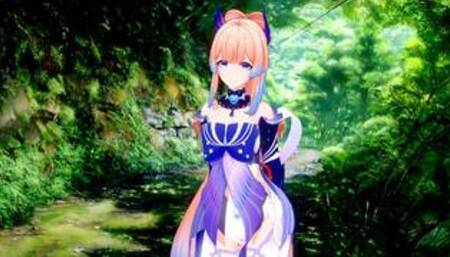 Genshin Impact: KOKOMI LOVES COCK (3D Hentai)