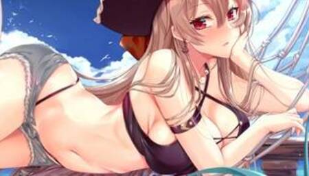 A beach trip with Jean Bart - Hentai JOI [Rogue]