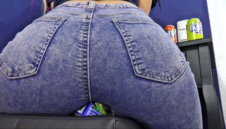 Crushed under her awesome ass - small version