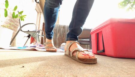 Shrunken Man Meet My Sandals