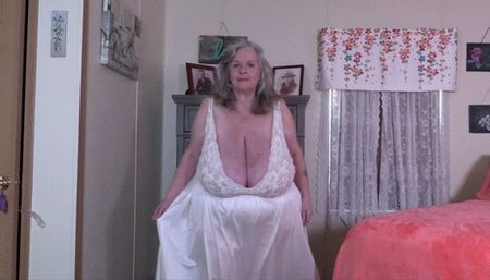 Granny And Her Big Saggy Tits