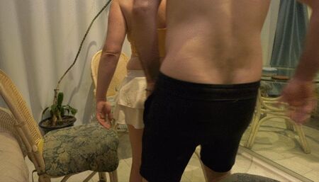 Stepsister has a hangover and needs dick