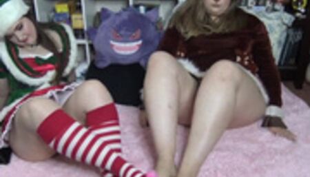 Christmas Elf & Deer Foot Job