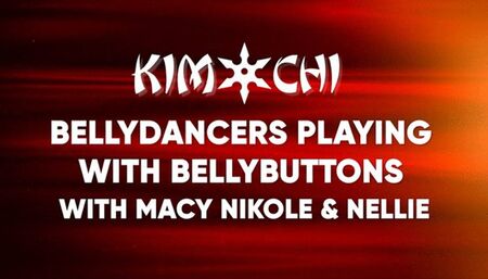 Bellydancers Playing with Bellybuttons Macy Nikole & Nellie - WMV