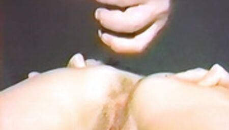 Couple explore anal in a vintage homemade porn