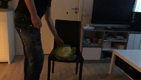 Big flower under my sweet ass