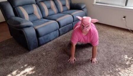 Alexa Dominates Pig Boy