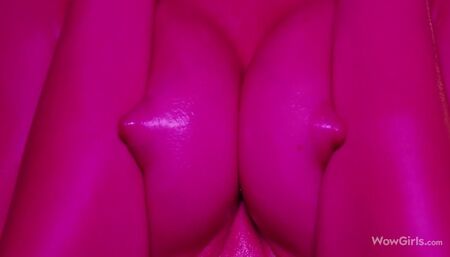 WOWGIRLS Beautiful girl Alissa Foxy starring in a very sensual solo video