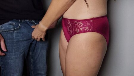 My virgin pussy is covered in cum! What have you done?