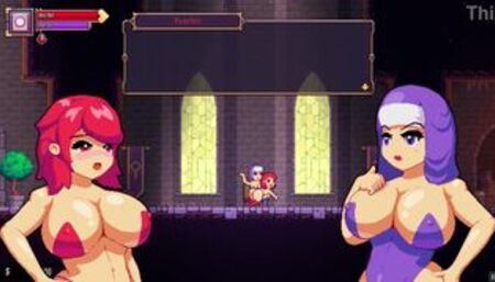 [Gameplay] Scarlet Maiden [ Hentai game PornPlay ] Ep.1 Starpon lesbian fun with n...