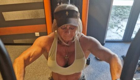 hardcore training in close up