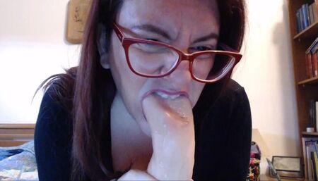 Super fetish handicap dildo avi