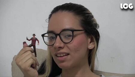 Bella using Freddy As She Wants To