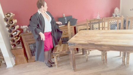 Mr Cooper gets the cane Part 1