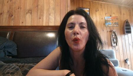 milf wakes you with ass in face