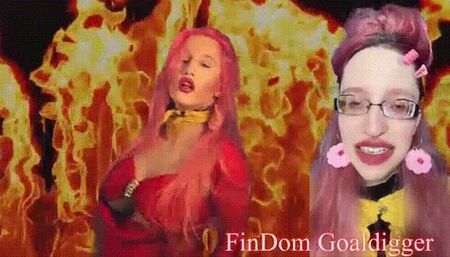 Pink Bimbo Style Earrings Transformation 1