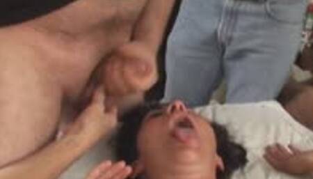 Cuckold Hubby Made To Watch His Wife Humiliated With Bodywriting Then Gang Fucked! (2nd half wmv)