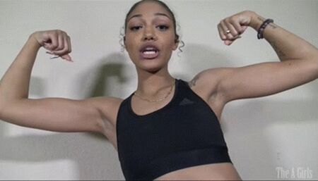 Easily Beaten Up By A Little Girl (HD WMV)