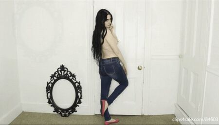 M - Matte Pink Balletflats Walking