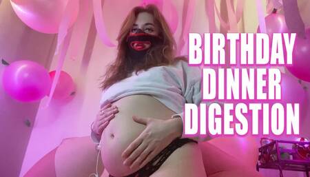 Birthday Dinner Digestion