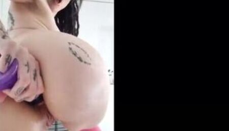 PAWG Petit Stepsister Destroy her Ass