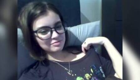 Perfect nerdy teen masturbate on omegle
