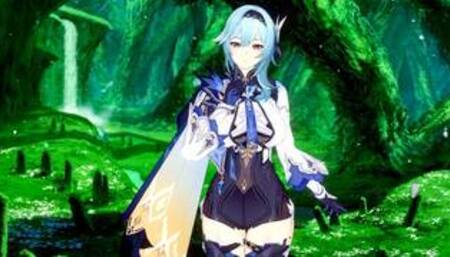 Genshin Impact: WHOLESOME SEX WITH EULA (3D Hentai)