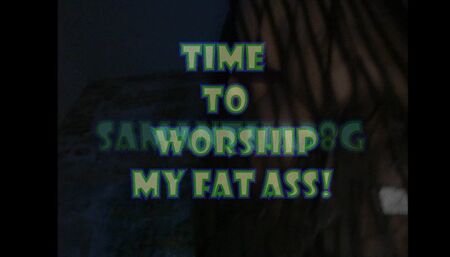 Big Ass Worship with Samantha38g-wmv