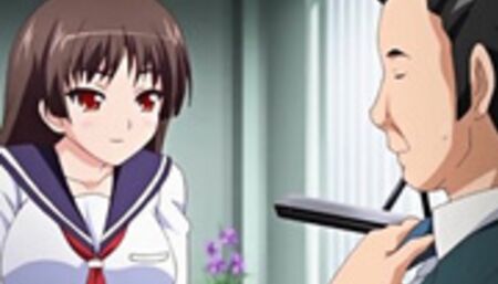 Teen Student Gives Her Sensei A Boob Job Before Being Fucked From Behind